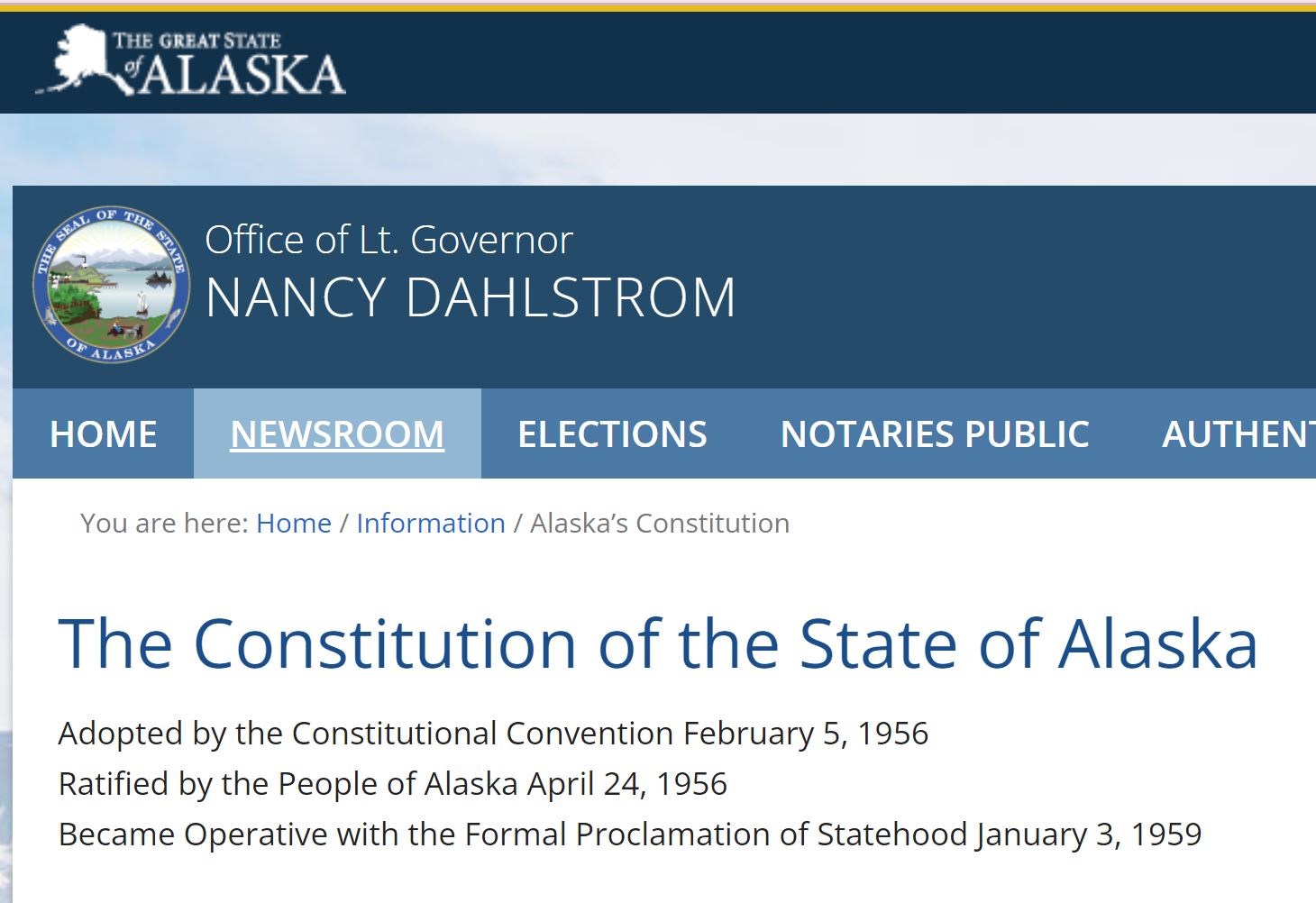 Alaska Constitution Article I § 8 Alaska Grand Jurors Association